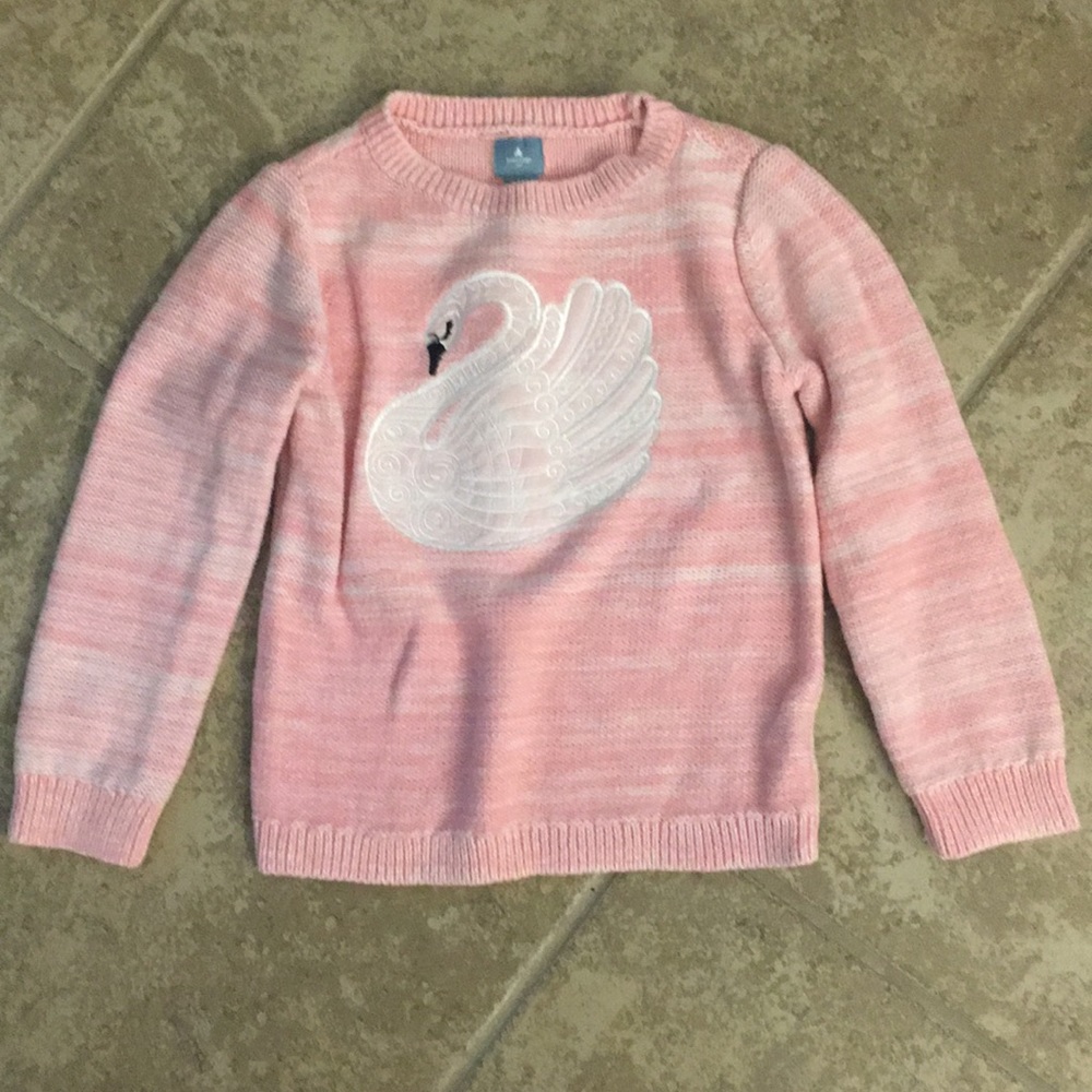 Baby Gap swan sweater